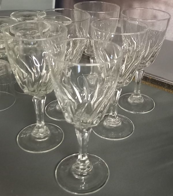 Lot de 6 verres a gin.