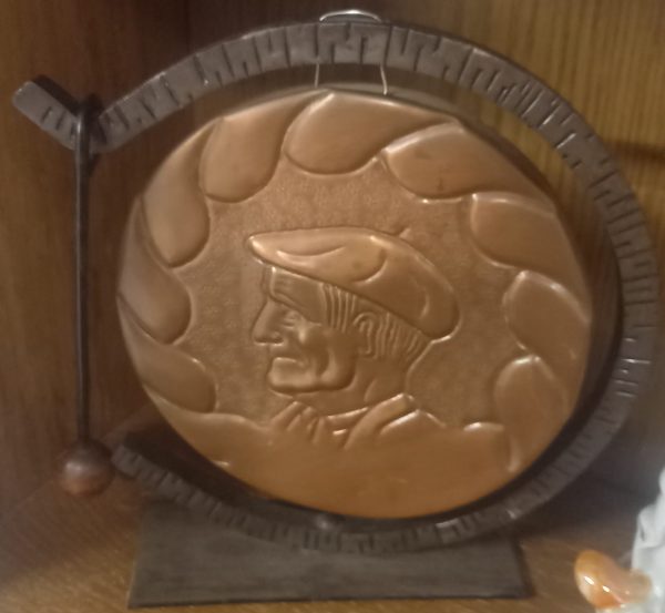 Petite décoration en métal.