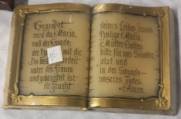 Petit livre allemand décoratif.