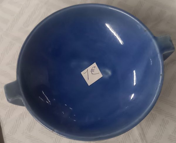 Petit bol bleue décoratif. – Image 2