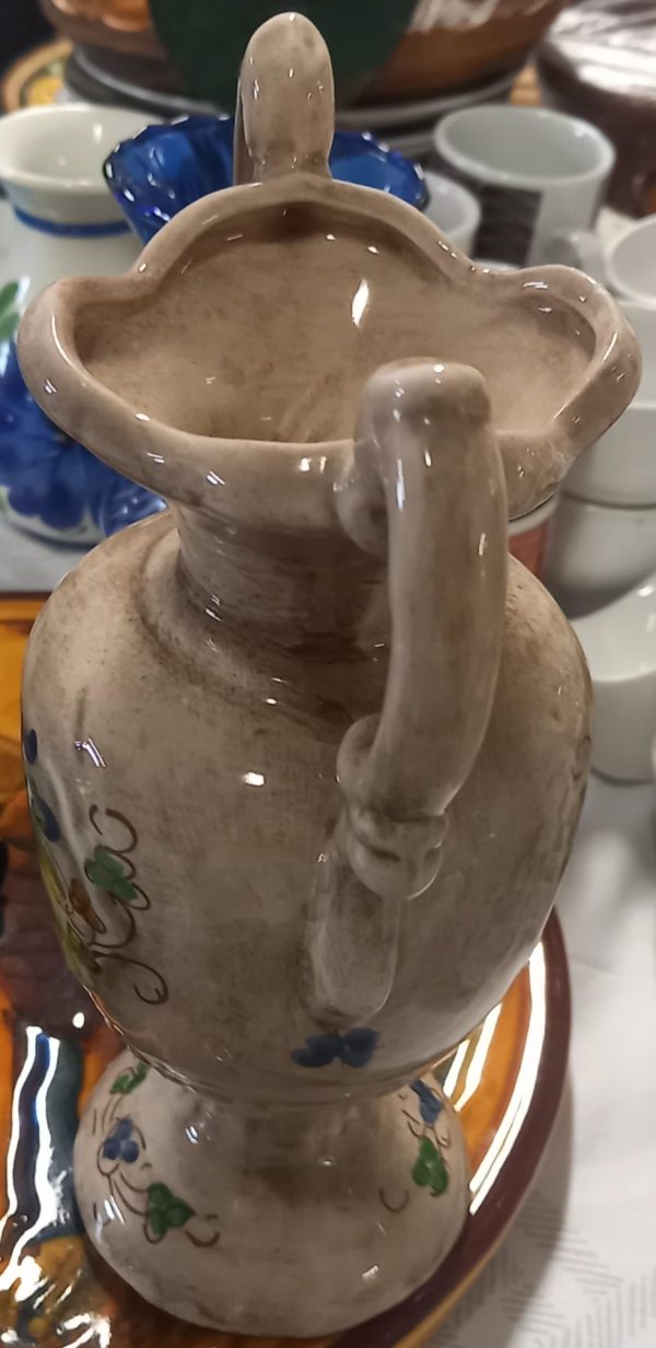 Vase en porcelaine a motif floral. – Image 2