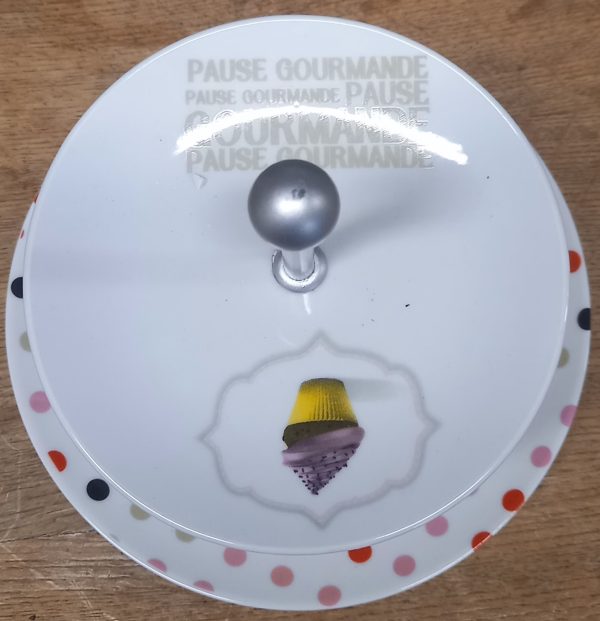 Petit plateau a gâteau a 2 étages. – Image 3